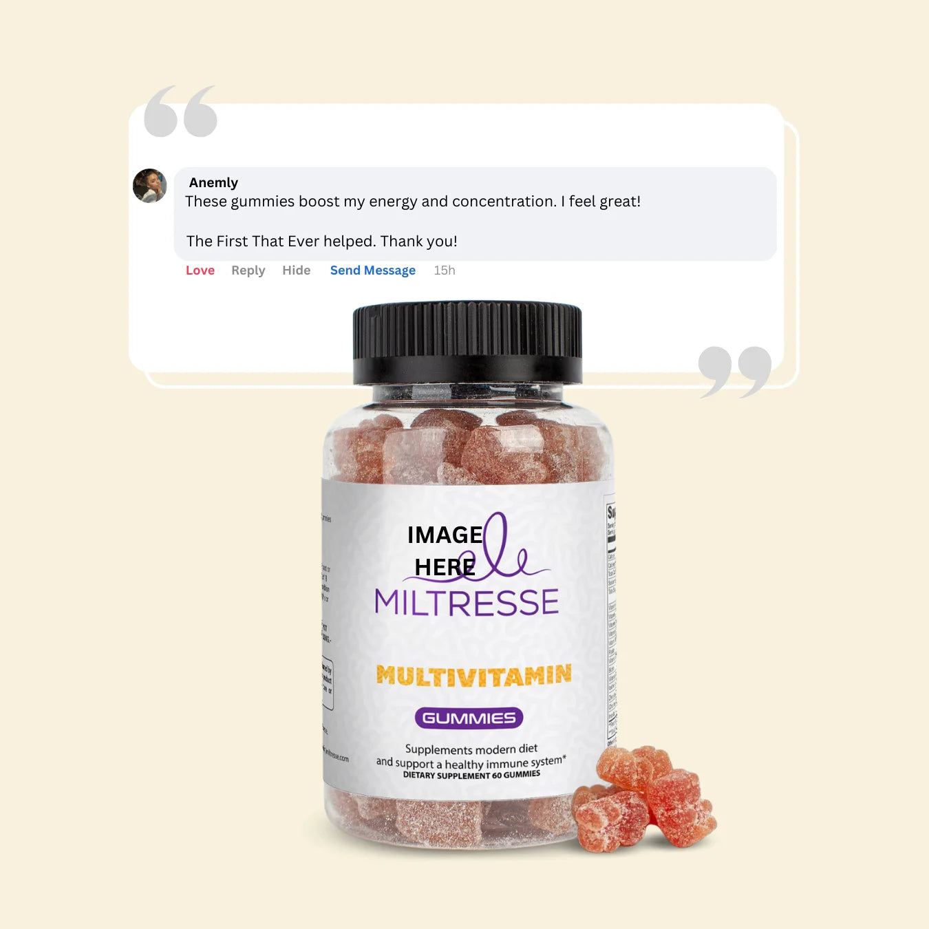 Multivitamin Bear Gummies (Adult)